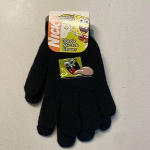 Nickelodeon SpongeBob SquarePants Magic Stretch Gloves Youth 4-16
